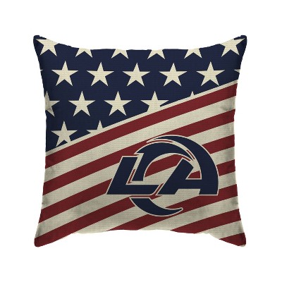 NFL Los Angeles Rams Americana Decorative Throw Pillow