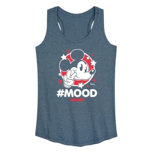 Women's - Disney - Mickey Mouse Graphic Racerback Tank - 1 of 4