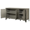 Airsurfer U_Style Storage Cabinet Sideboard with MDF+Pine veneer , Adjustable Shelves, Suitable for Living Rooms, Entrance and Study Rooms - 3 of 4