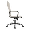 LeisureMod Harris Ergonomic High-Back Office Chair – Leather Upholstery, Adjustable Swivel, Tilt, and Black Iron Frame for Office & Conference Use - 3 of 4