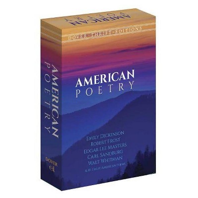 American Poetry Boxed Set - (Dover Thrift Editions) by  Dover (Mixed Media Product)