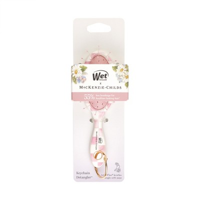 Wet Brush x MacKenzie-Childs Pink Rose Check Original Detangler Wet Brush - Brandclub - Wet Brush x MacKenzie Childs OG  main image 4