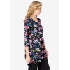 Woman Within Plus Size The High-Low Hem Tunic - 4 of 4