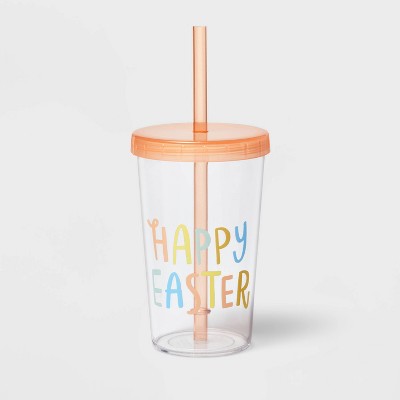 12oz Plastic Cup with Straw - Spritz™