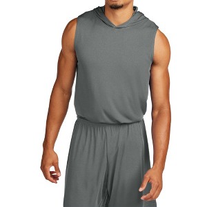 Mafoose Men's Lightweight Competitor Moisture-Wicking Sleeveless Hoodie - 1 of 4