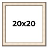 PosterPalooza | Square Contemporary Silver Picture Frame - UV Acrylic, Foam Board Backing, Hanging Hardware - 2 of 4