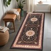 Classic Floral Medallion Washable Indoor Area Rug by Blue Nile Mills - 2 of 4