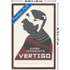 Trends International Alfred Hitchcock - Vertigo (1958) Silhouette Framed Wall Poster Prints - 3 of 4