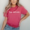 Simply Sage Market Women's Be Mine Typewriter Short Sleeve Graphic Tee - 2 of 3