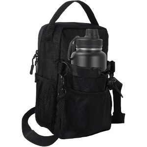 Magnetic Gym Bags for Women and Men, Unisex Magnetic Water Bottle Holder with Easy-Carry Strap, Side Pocket Storage Organizer,for Walking, Fitness - 1 of 4