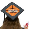 Big Dot of Happiness Grad Basketball - 2026 Graduation Cap Decorations Kit - Grad Cap Cover - 4 of 4