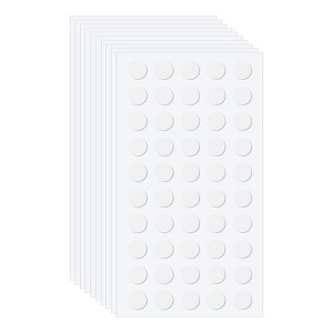 Unique Bargains Round Removable Adhesive Poster Double-Sided Adhesive Dots - 1 of 4