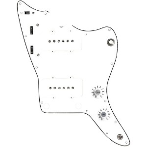 920d Custom JM Vintage Loaded Pickguard for Jazzmaster With White Pickups and Knobs and JMH-V Wiring Harness White - 1 of 1
