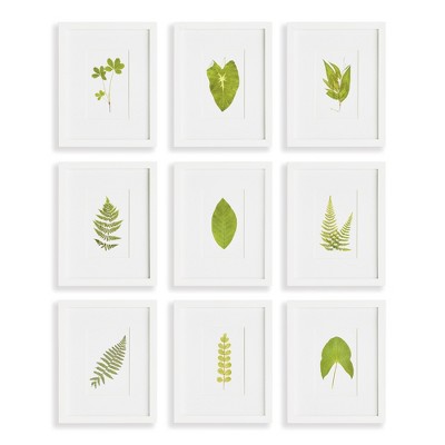 Plum & Post Green Leaf Petite Prints St/9