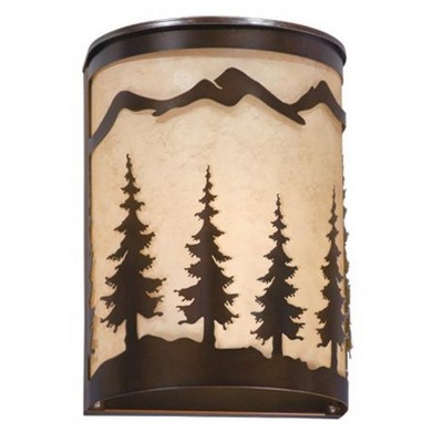 Vaxcel Yosemite 1 - Light Sconce in  Burnished Bronze