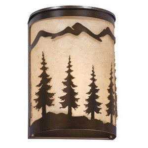 Vaxcel Yosemite 1 - Light Sconce in  Burnished Bronze - 1 of 4