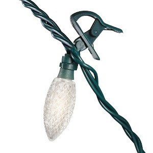 NOMA Quick Clip 66.8' LED Oudoor Christmas String Lights, 100 Warm White Bulbs - 1 of 4