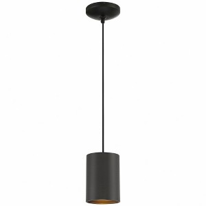 Access Lighting Pilson 1 - Light Pendant in  Matte Black - 1 of 1