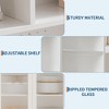 Kitchen Pantry Cabinet,71-Inch Freestanding Storage Cupboard with 7 Compartments, DIY Pegboard, 2 Glass Doors & Adjustable Shelves - 4 of 4