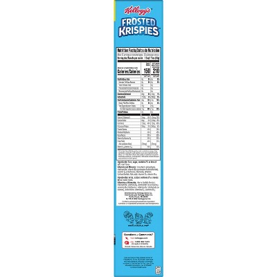 Kellogg's Frosted Rice Krispies Family Size Breakfast Cereal - 17.1oz