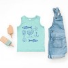 The Juniper Shop Nautical Outline Collage Toddler Tank - 2 of 4