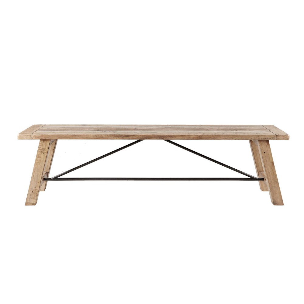Photos - Other Furniture Sonoma Dining Bench Natural