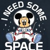 Men's - Disney - I Need Some Space Long Sleeve Graphic T-Shirt - 2 of 4