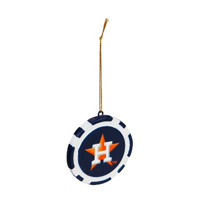 Evergreen Houston Astros Game Chip Ornament