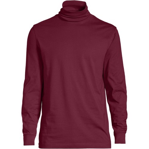 Lars Amadeus Men's Turtleneck Top Slim Fit Long Sleeve Pullover