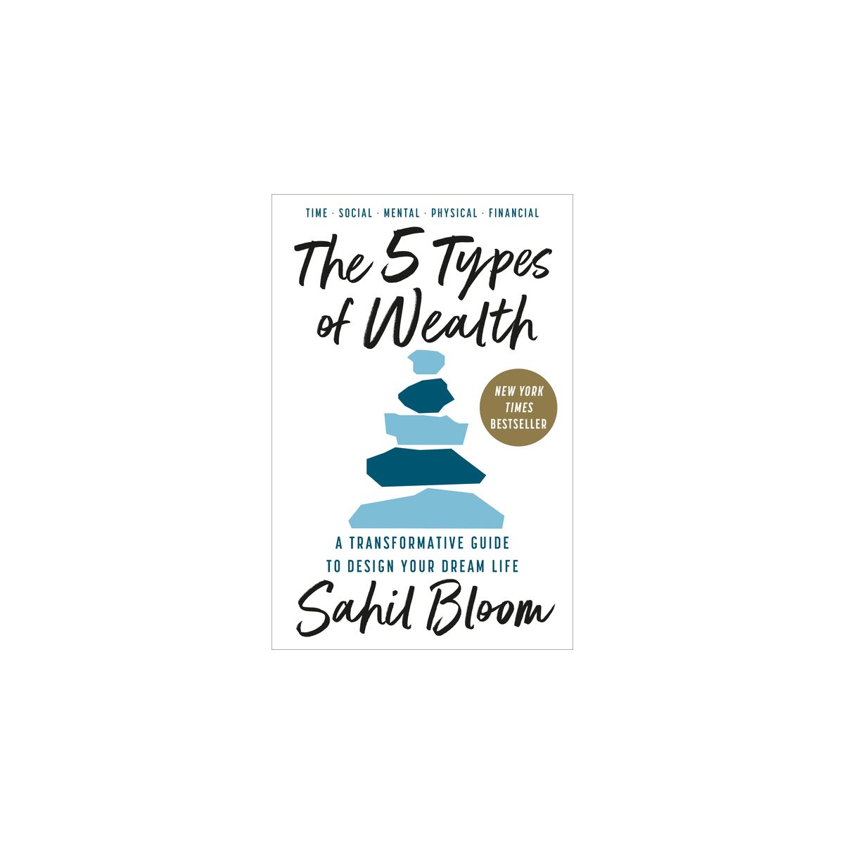 The 5 Types of Wealth - by Sahil Bloom (Hardcover)