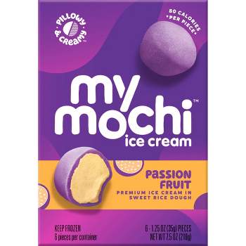 My/Mochi Passion Fruit Frozen Ice Cream - 6ct