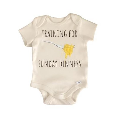 Italian Sunday Dinner Pasta - Baby Boy Girl Clothes Infant Onesie® Funny Cute Newborn GS1 BBY