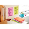 Post-it 4pk 4" x 6" Lined Super Sticky Notes 45 Sheets/Pad Supernova Neons - image 4 of 4