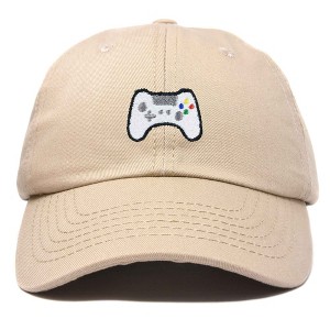 Dalix Game Controller Embroidered Mens Womens Cotton Dad Hat Baseball Cap Adjustable - 1 of 4