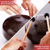 Pyle 8" Steel Tongue Percussion Drum - PHDRUM84, Compact & Portable with Travel Bag - 4 of 4