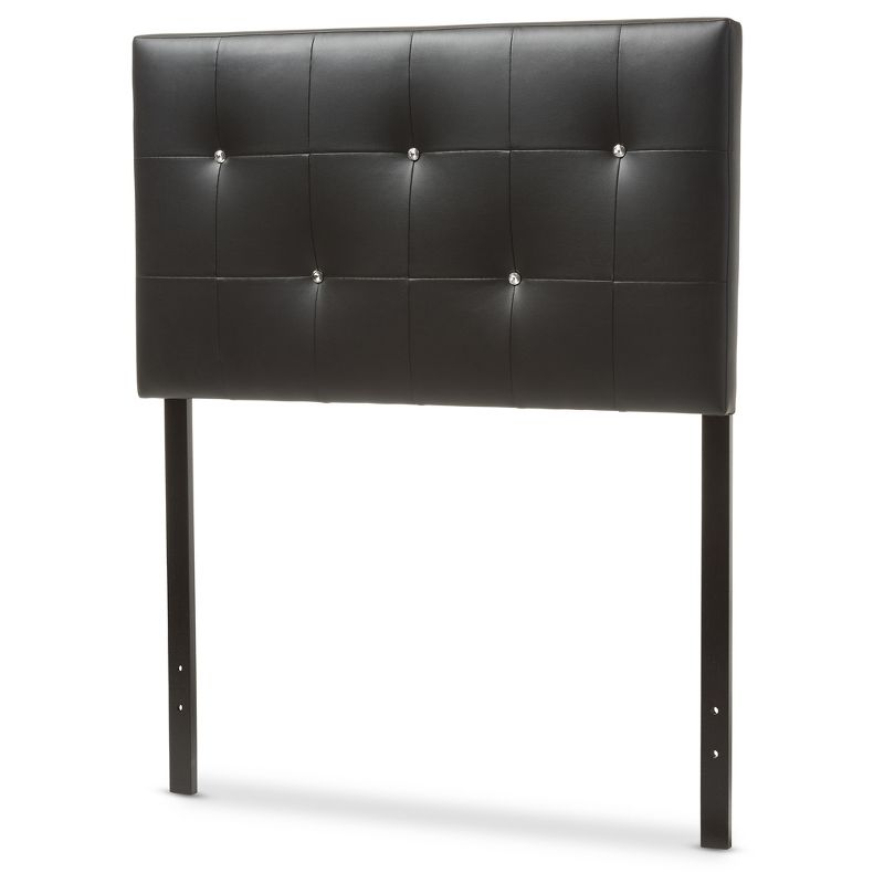 Kirchem Modern And Contemporary Faux Leather Upholstered Headboard - Baxton Studio, 1 of 6