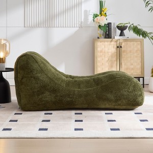 CAVINAS Creative Bean Bag Sofa Chair, Filled with High-Quality Sponge, Plump and Elastic Fitting the Curves of the Human Body - 1 of 4