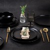 12-Piece Stoneware Dinner Plates Bowls Sets | Microwave & Dishwasher Safe | Non-Toxic| Stackable Matte Glaze Kitchenware for 4 - 4 of 4