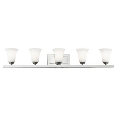 Livex Lighting Ridgedale 5 - Light Vanity in  Polished Chrome