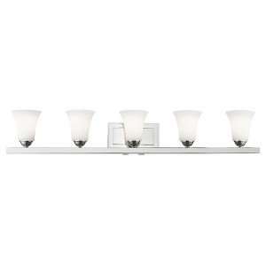 Livex Lighting Ridgedale 5 - Light Vanity in  Polished Chrome - 1 of 3