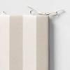 18"x20" Cabana Stripe Outdoor Chair Seat Cushion - Threshold™ - 4 of 4
