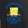 Women's - SpongeBob SquarePants - SpongeBob Yoga Pants Short Sleeve Graphic T-Shirt - 2 of 4