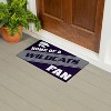 Evergreen Home of a Fan Kansas State University 28" x 16" Woven PVC Indoor Outdoor Doormat - 4 of 4