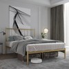 Platform Bed Frame with Wheat Head Headboard - 4 of 4