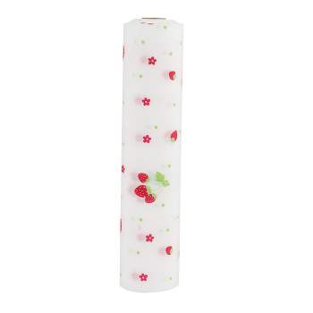 Unique Bargains Kitchen Strawberry Pattern Cabinet Table Mat Drawer Liner Wardrobe Shelf Pad Cupboard Protector