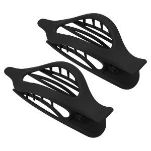 Unique Bargains Women's Plastic Hair Claws 4.69"x1.89"x1.02" 2Pcs - 1 of 4