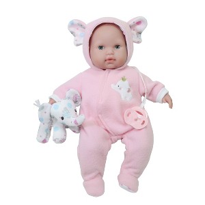 JC Toys Berenguer Boutique 15" Baby Doll - Pink Outfit - 1 of 4