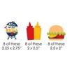 Big Dot of Happiness Fire Up the Grill - DIY Shaped Summer BBQ Picnic Party Cut-Outs - 24 Count - 3 of 4