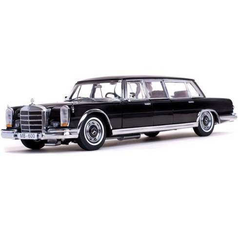 1966 Mercedes Benz 600 Pullman Limousine Black 1 18 Diecast Model Car By Sunstar Target