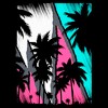 Men's Lost Gods Retro Palm Tree Poster T-Shirt - image 2 of 4